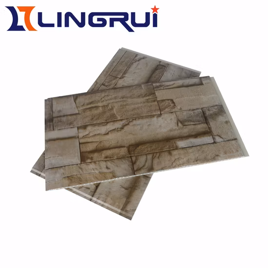 30mm New Design PVC Wall Panel Wooden PVC Ceiling Plastic Wall Panelling Interior Decoration