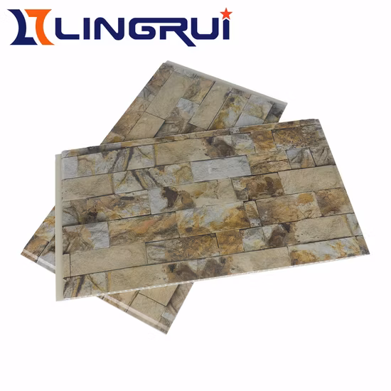 30mm New Design PVC Wall Panel Wooden PVC Ceiling Plastic Wall Panelling Interior Decoration